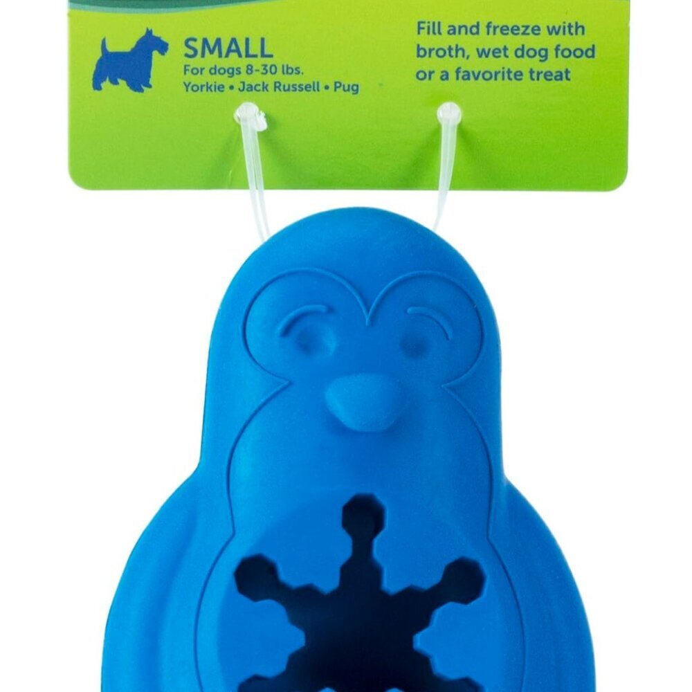 Freezable Treat Puzzle Toy Interactive Slow Feeder Durable Rubber Pet